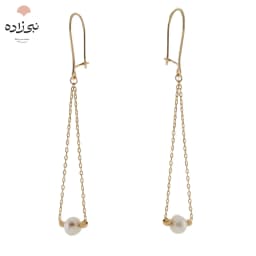 گوشواره آویز البرنادو مروارید E129