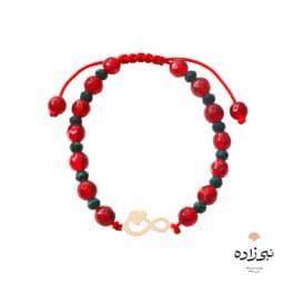 دستبند سنگی بی نهایت و قلب B197
