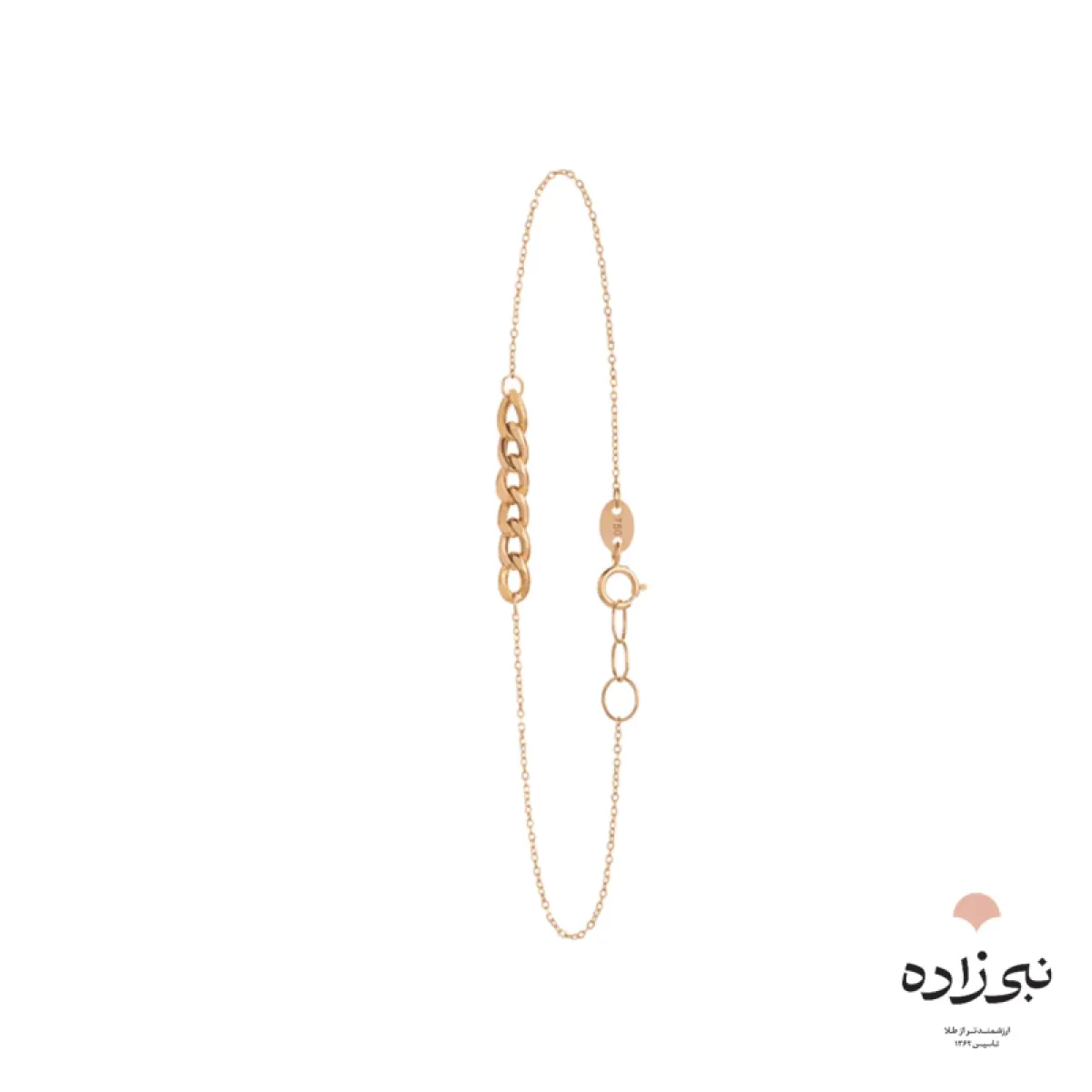 دستبند طلا کارتیه تلفیقی B002