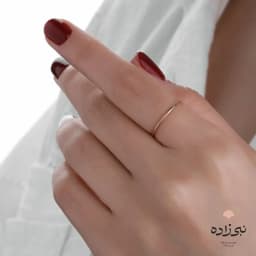 انگشتر دکوراتیو رینگ ساده R049