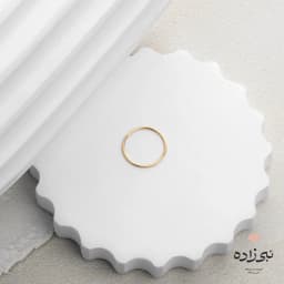 انگشتر دکوراتیو رینگ ساده R049