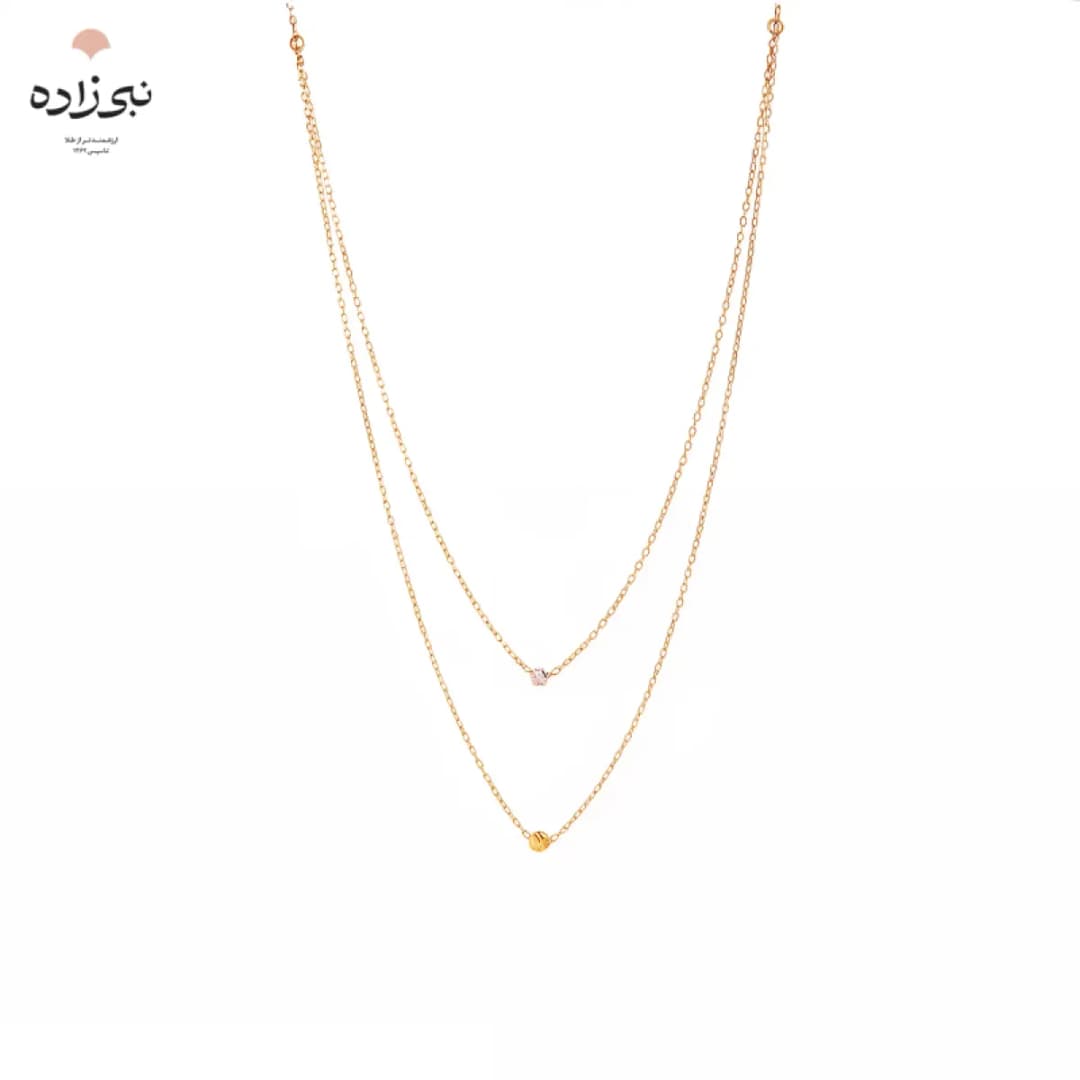 گردنبند دوبل البرنادو N170