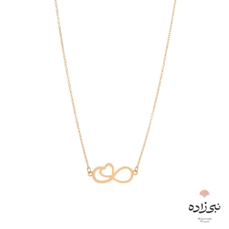 گردنبند لیزری بی نهایت قلب N103