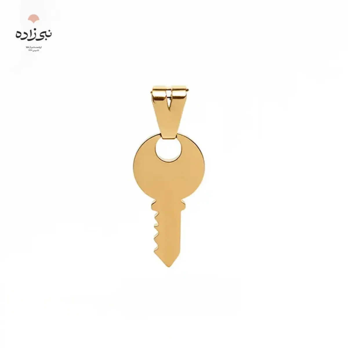 پلاک لیزری کلید طلا C224