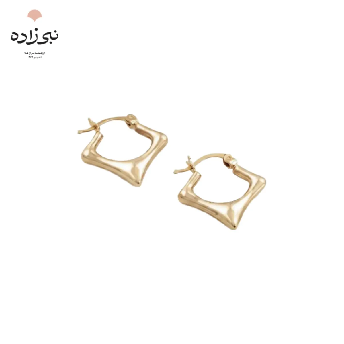 گوشواره چفتی آکوا لوزی E144