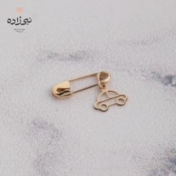 سنجاق سینه کودک ماشین طلا P002