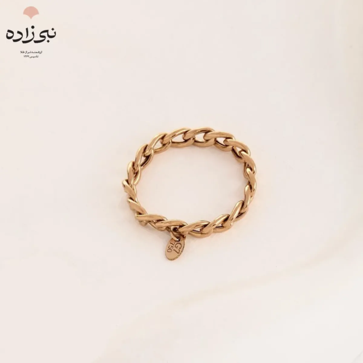 انگشتر کارتیه لخت بافت رویال R064