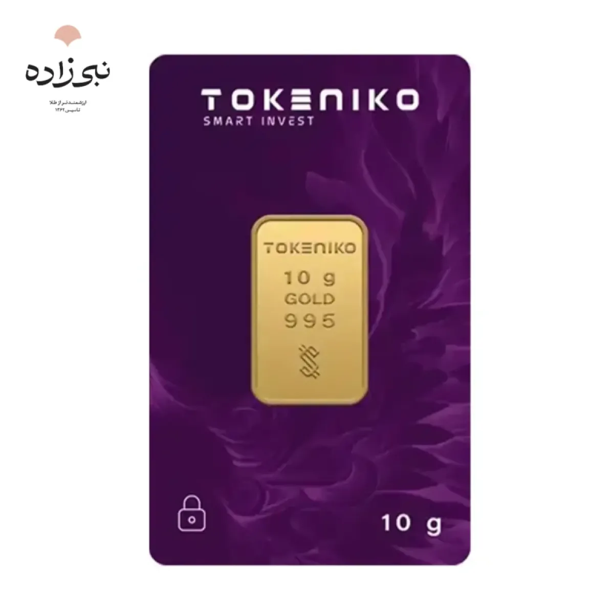شمش 24 عیار 10 گرمی توکنیکو G062