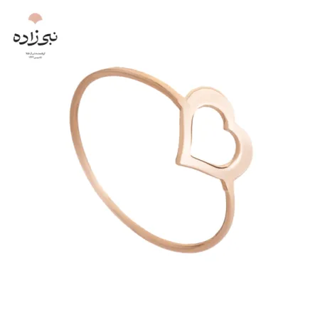 انگشتر دکوراتیو قلب طلا R024