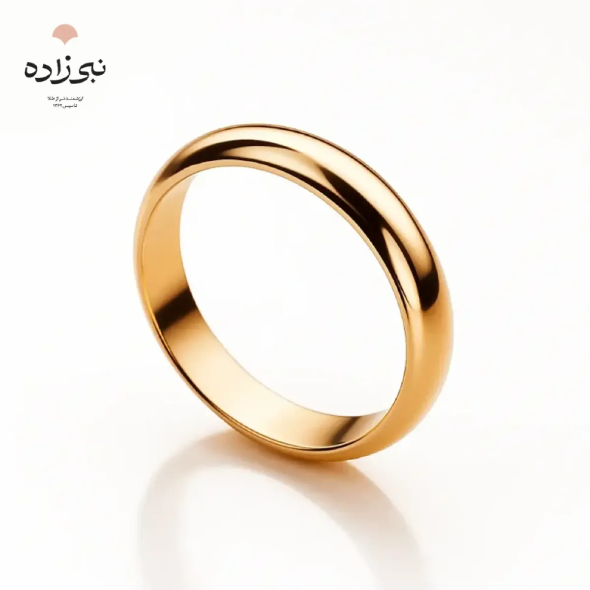 انگشتر رینگ ساده طلا R031