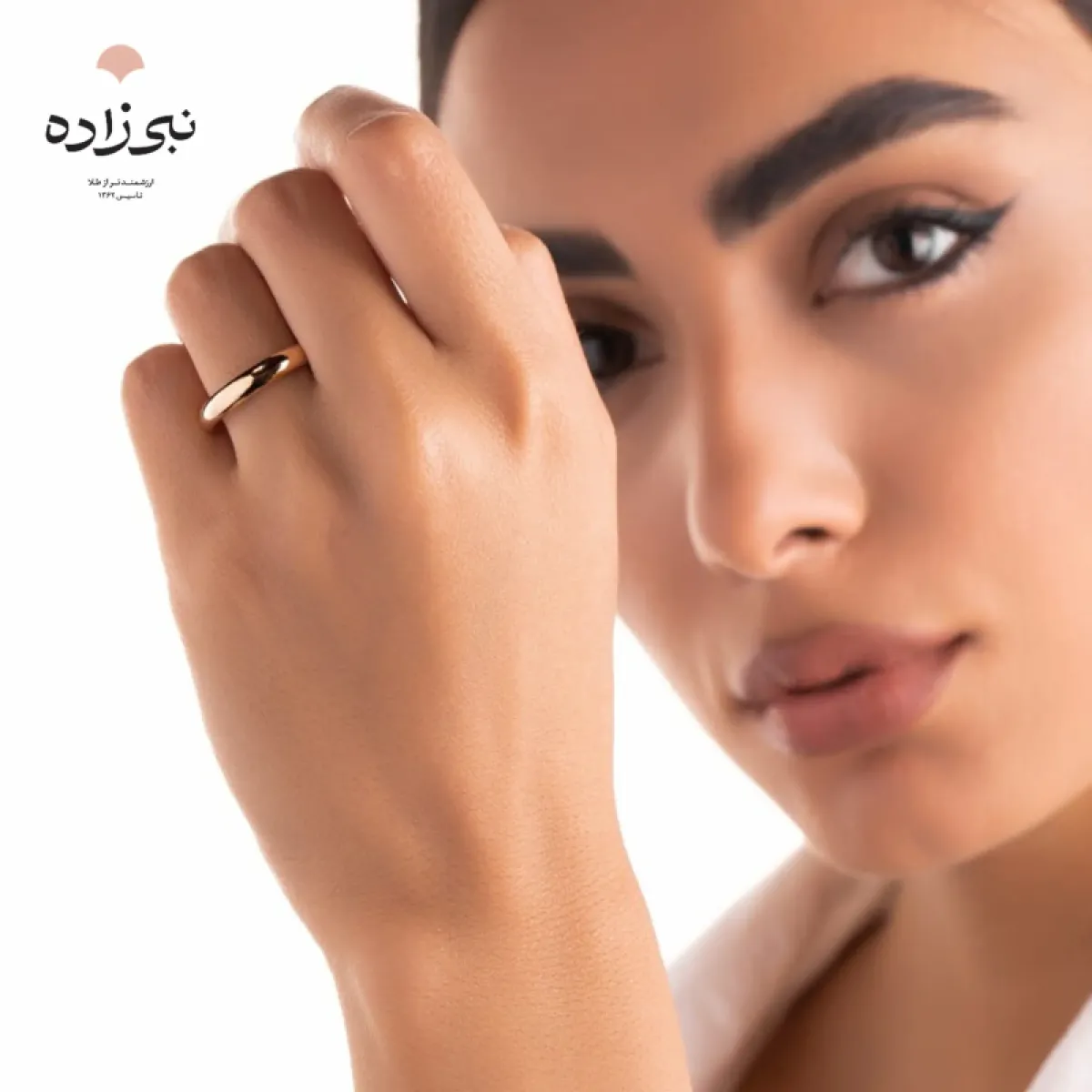 انگشتر رینگ ساده طلا R031