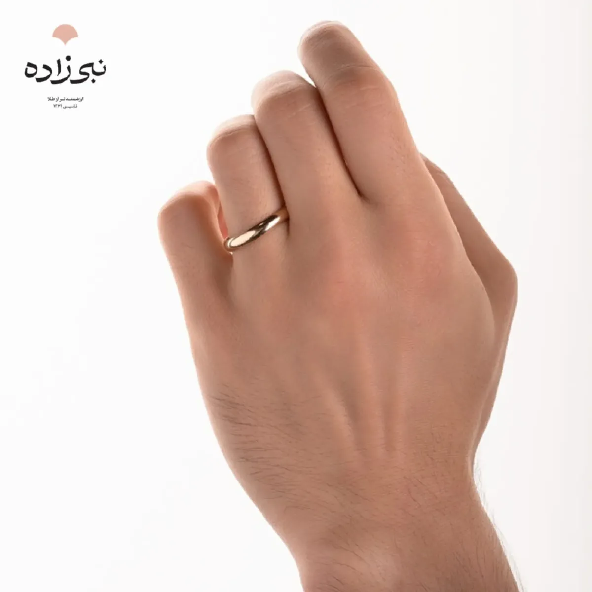 انگشتر رینگ ساده طلا R031