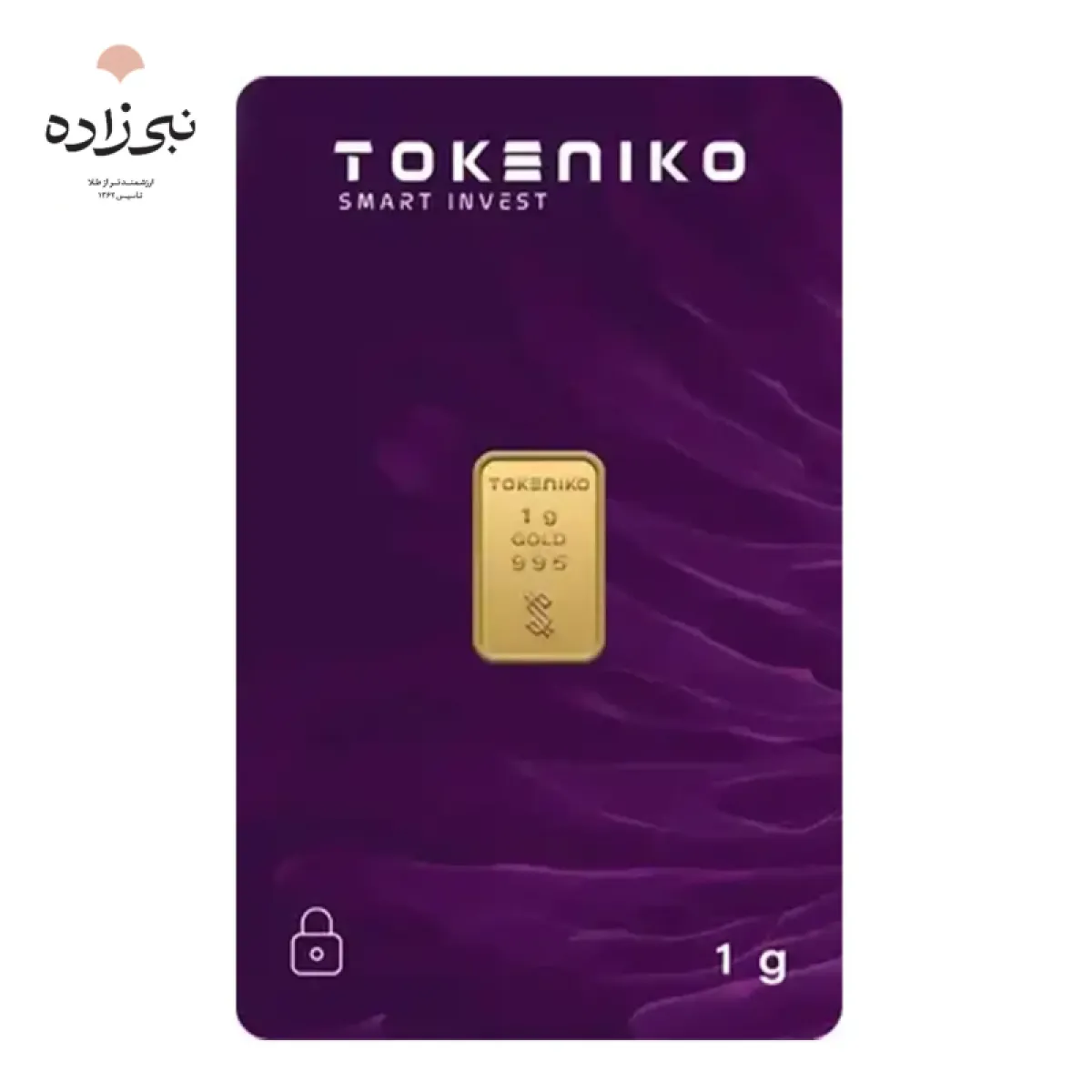 شمش 24 عیار 1 گرمی توکنیکو G059