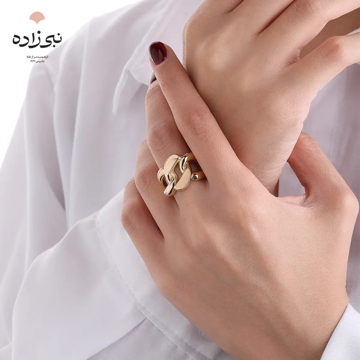 انگشتر کارتیه طرح لیونل R103