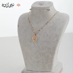 پلاک لیزری انار و ترمه طلا C228