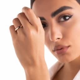 انگشتر رینگ ساده طلا R031