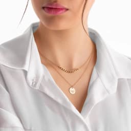گردنبند تیفانی کارتیه تلفیقی طلا N038