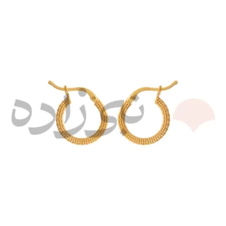 گوشواره حلقه ای فیوژن قطر 13 میلی متر E073