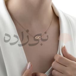 گردنبند لیزری بی نهایت قلب N103