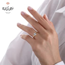 انگشتر سولیتر تک نگین R096