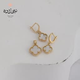 نیم ست ون کلیف سفید H027