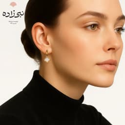 نیم ست ون کلیف سفید H027