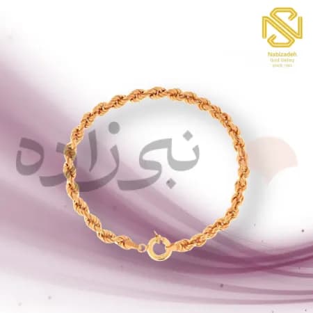 دستبند طنابی بافت یک B187