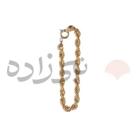 دستبند طنابی بافت سه B173