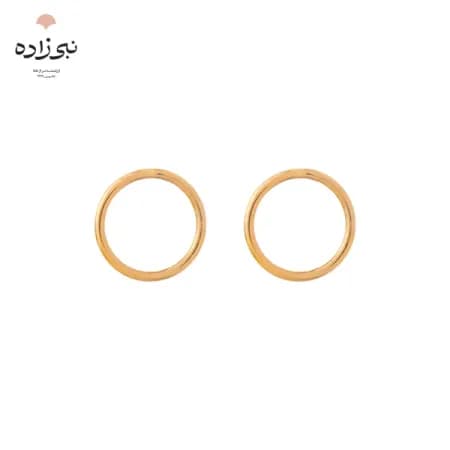 گوشواره میخی مفتولی دایره E100