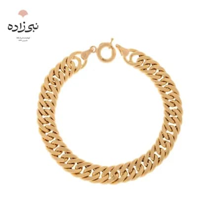 دستبند کارتیه کوبیده بافت پنج B186