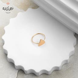 انگشتر دکوراتیو مثلث تو پر R048