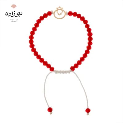 دستبند سنگی دو انار طلا B265