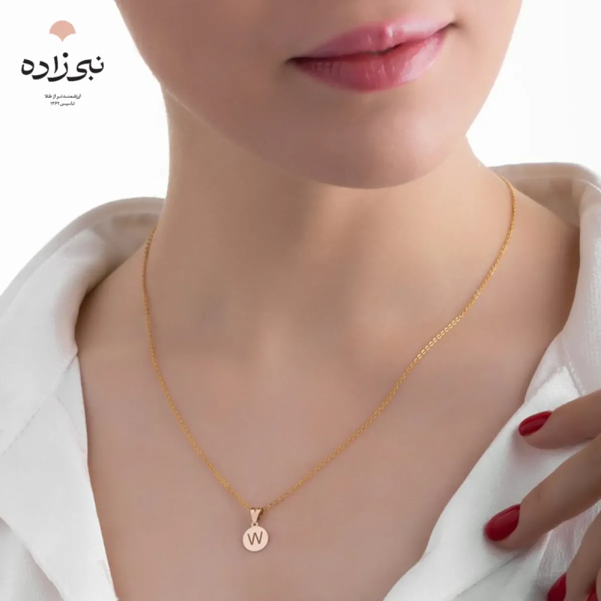پلاک لیزری حرف W کد C074