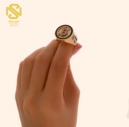 انگشتر مردانه بیت کوین R084