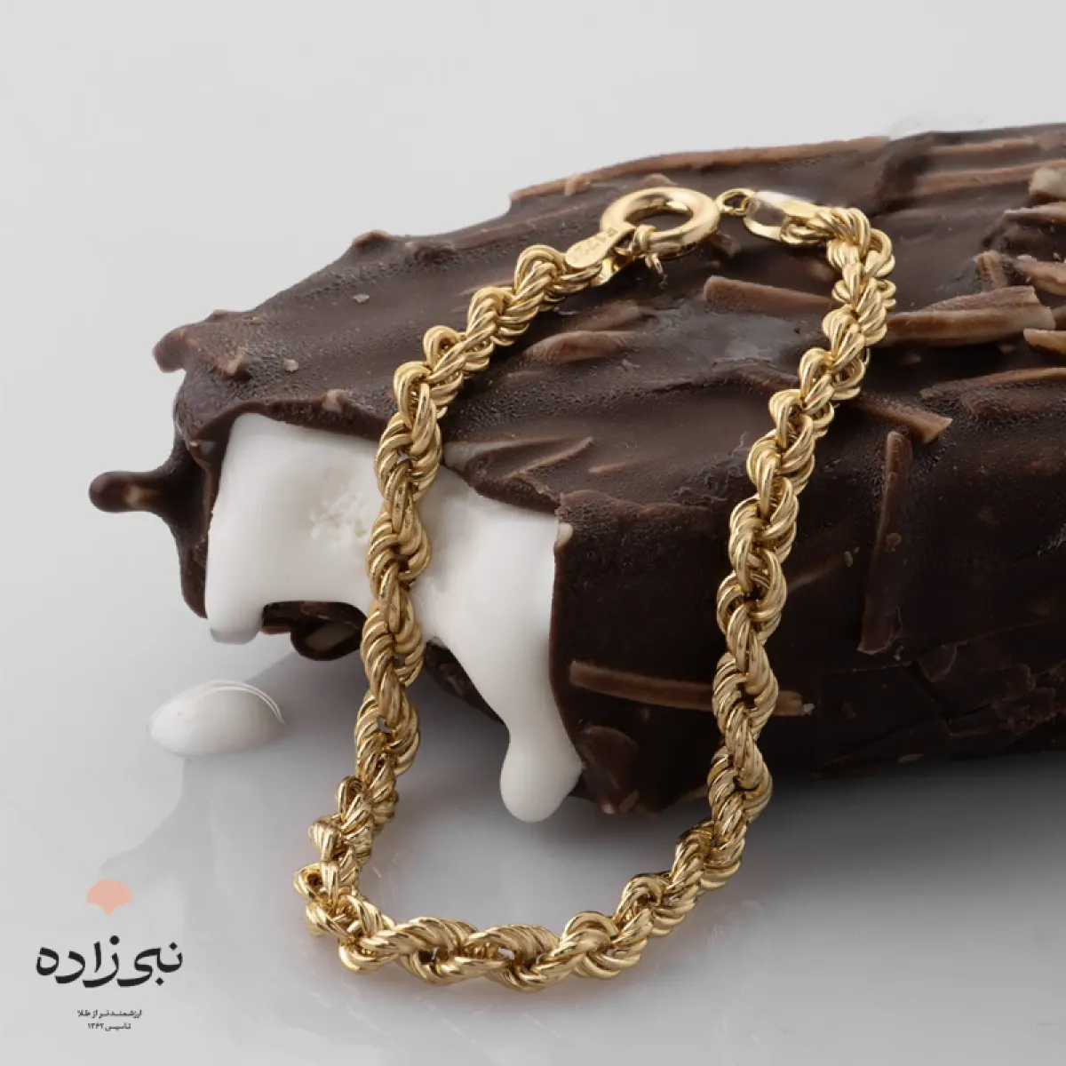 دستبند طنابی بافت یک B187