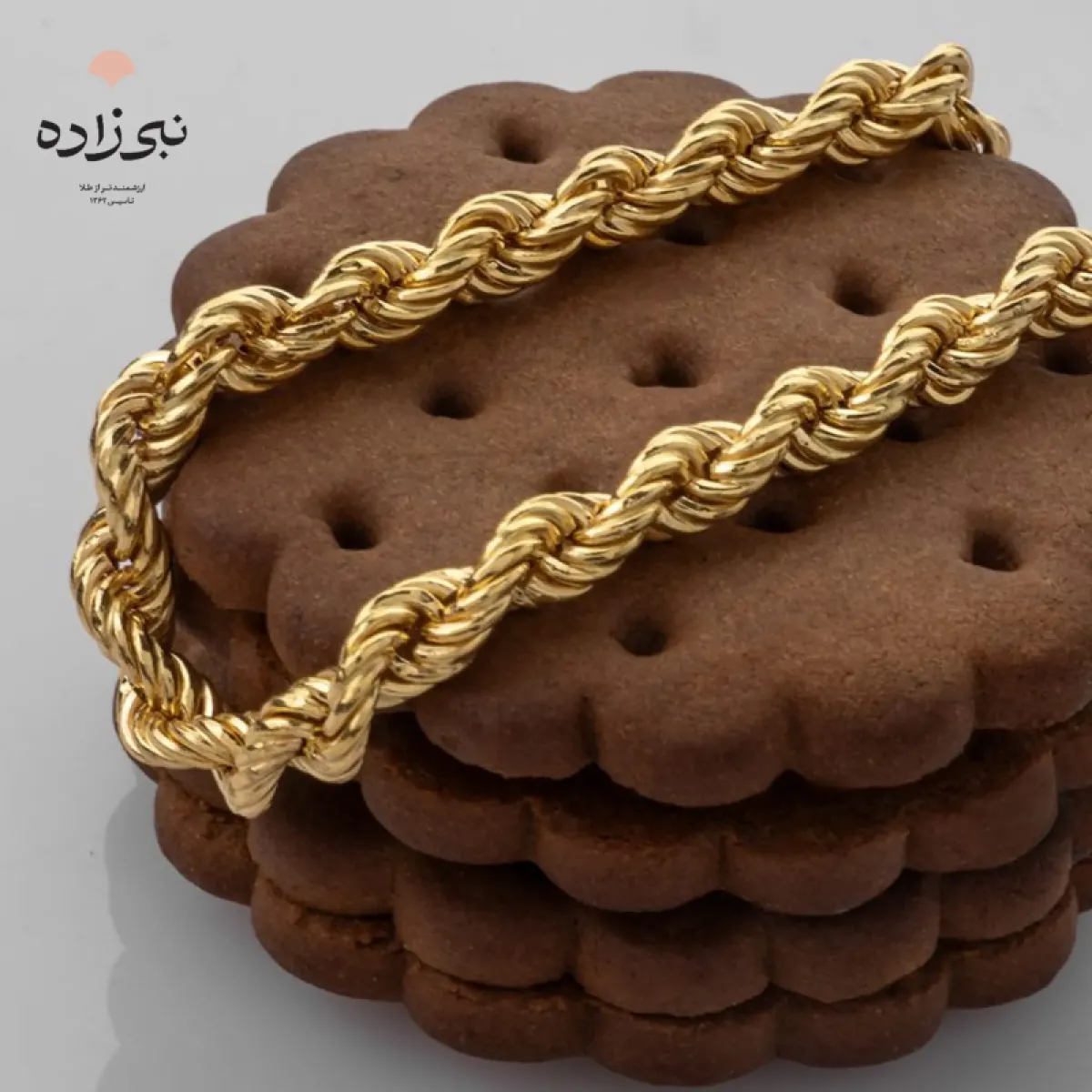 دستبند طنابی بافت دو B172