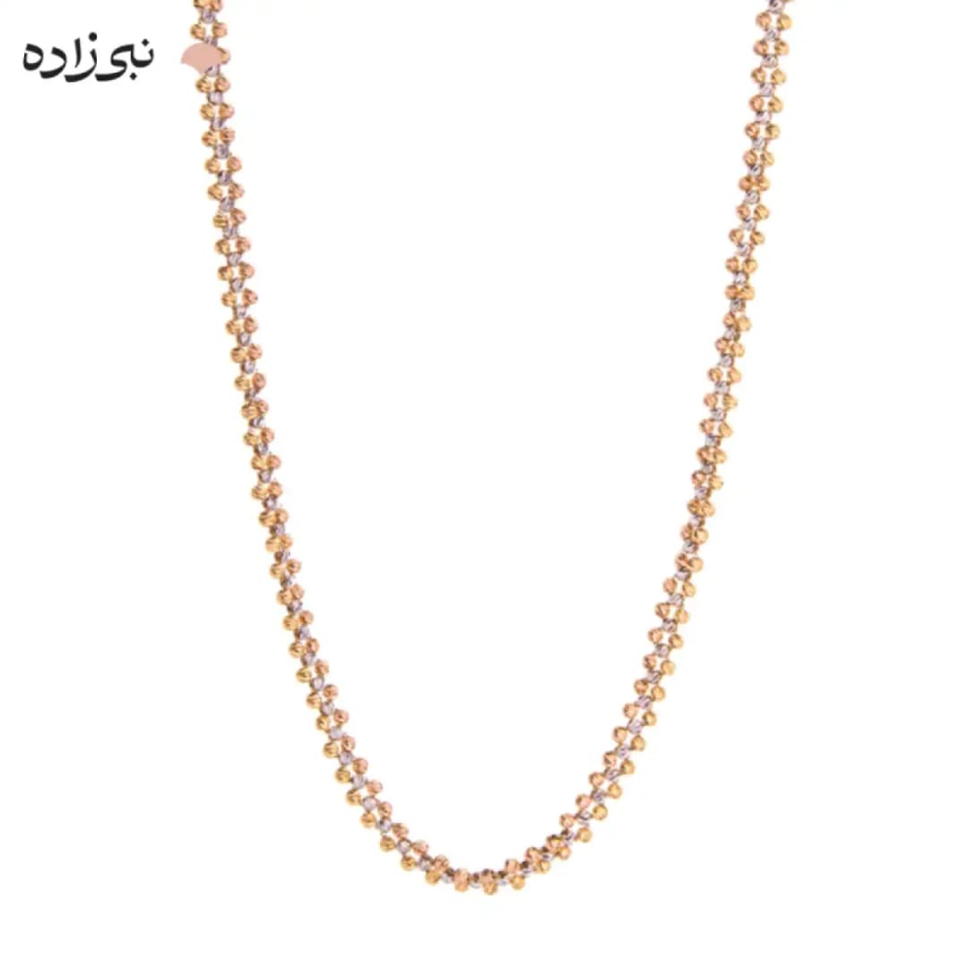 گردنبند البرنادو لخت سه رج N131