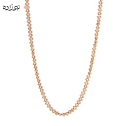 گردنبند البرنادو لخت سه رج N131
