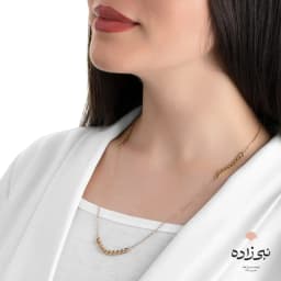 گردنبند کارتیه تلفیقی سه تیکه طلا N073