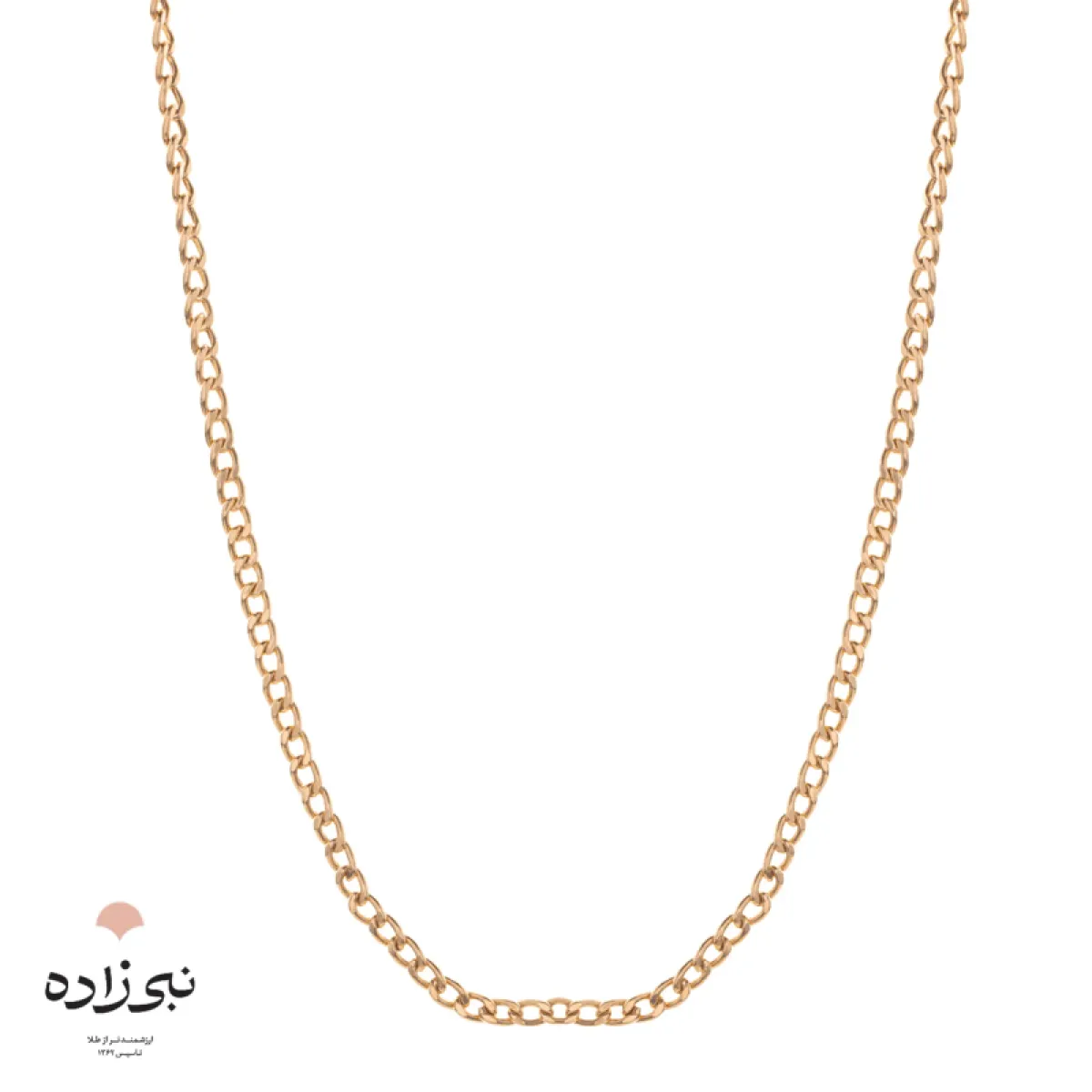 زنجیر طلا کارتیه بافت یک N046