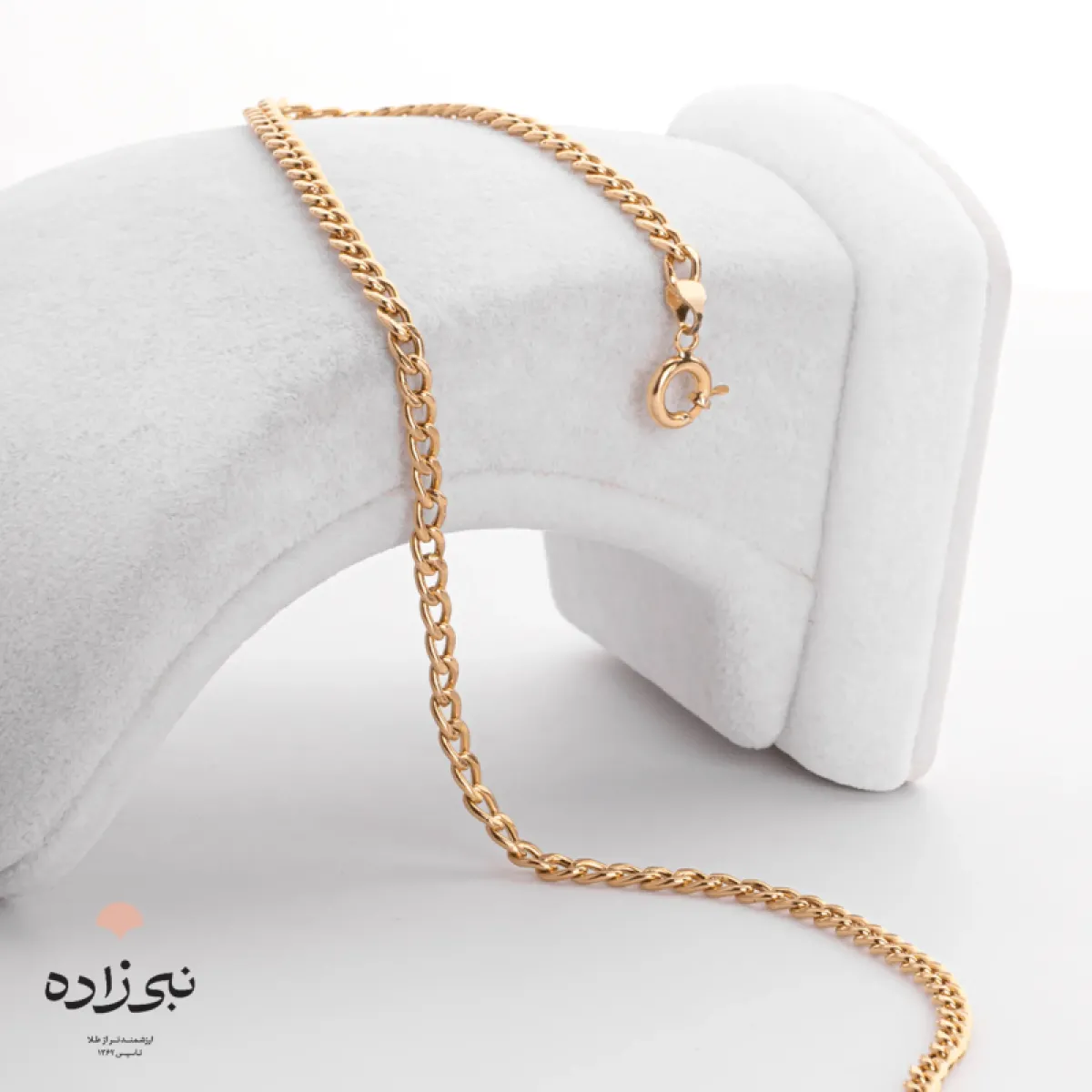 زنجیر طلا کارتیه بافت یک N046