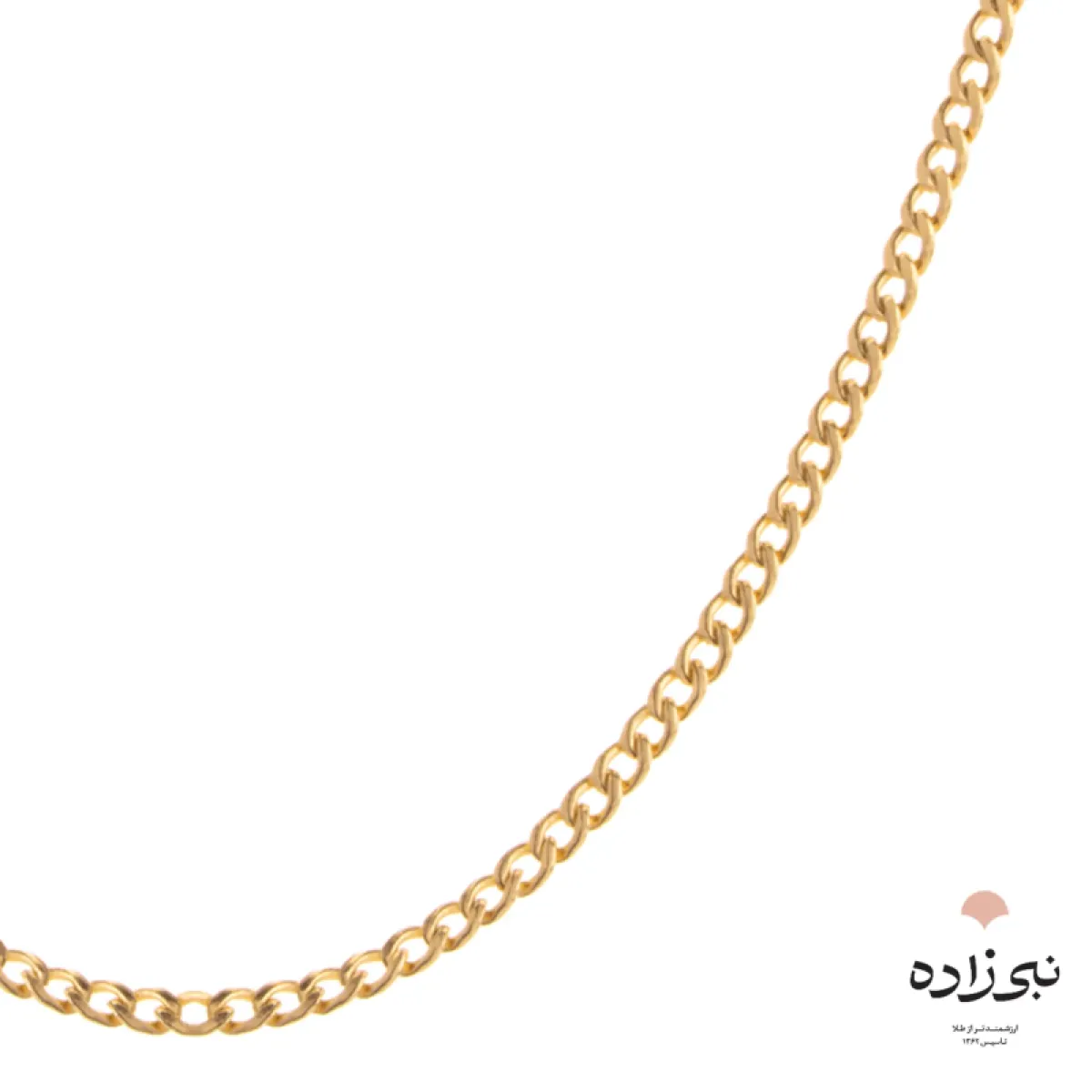 زنجیر طلا کارتیه بافت یک N046