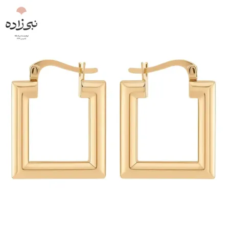 گوشواره چفتی آکوا مربع E118