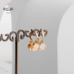 گوشواره روکو آویز ون کلیف طلا E011