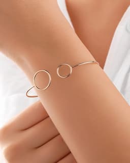 دستبند بنگل دایره مفتولی B103