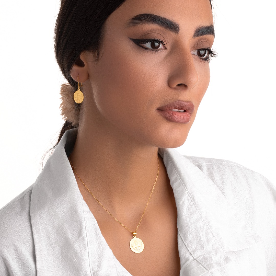 نیم ست اشرفی طلا H004 3 نیم ست اشرفی طلا