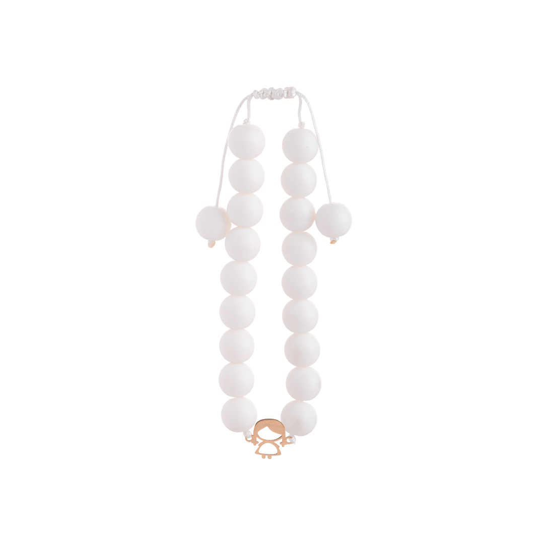 دستبند سنگی دختر بچه B131 1 دستبند سنگی دختر بچه