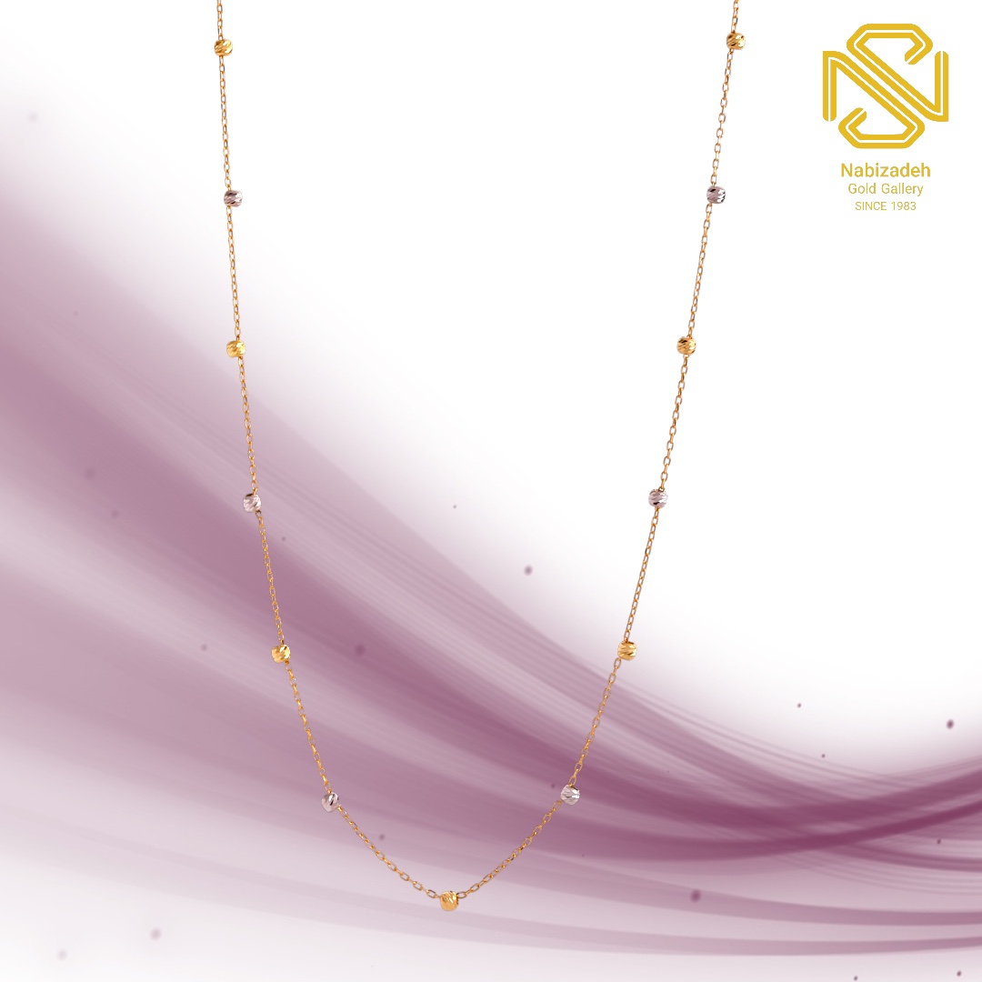 گردنبند البرنادو 17 گوی N163 1 گردنبند البرنادو 17 گوی