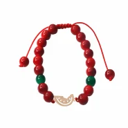 دستبند سنگی هندوانه B196