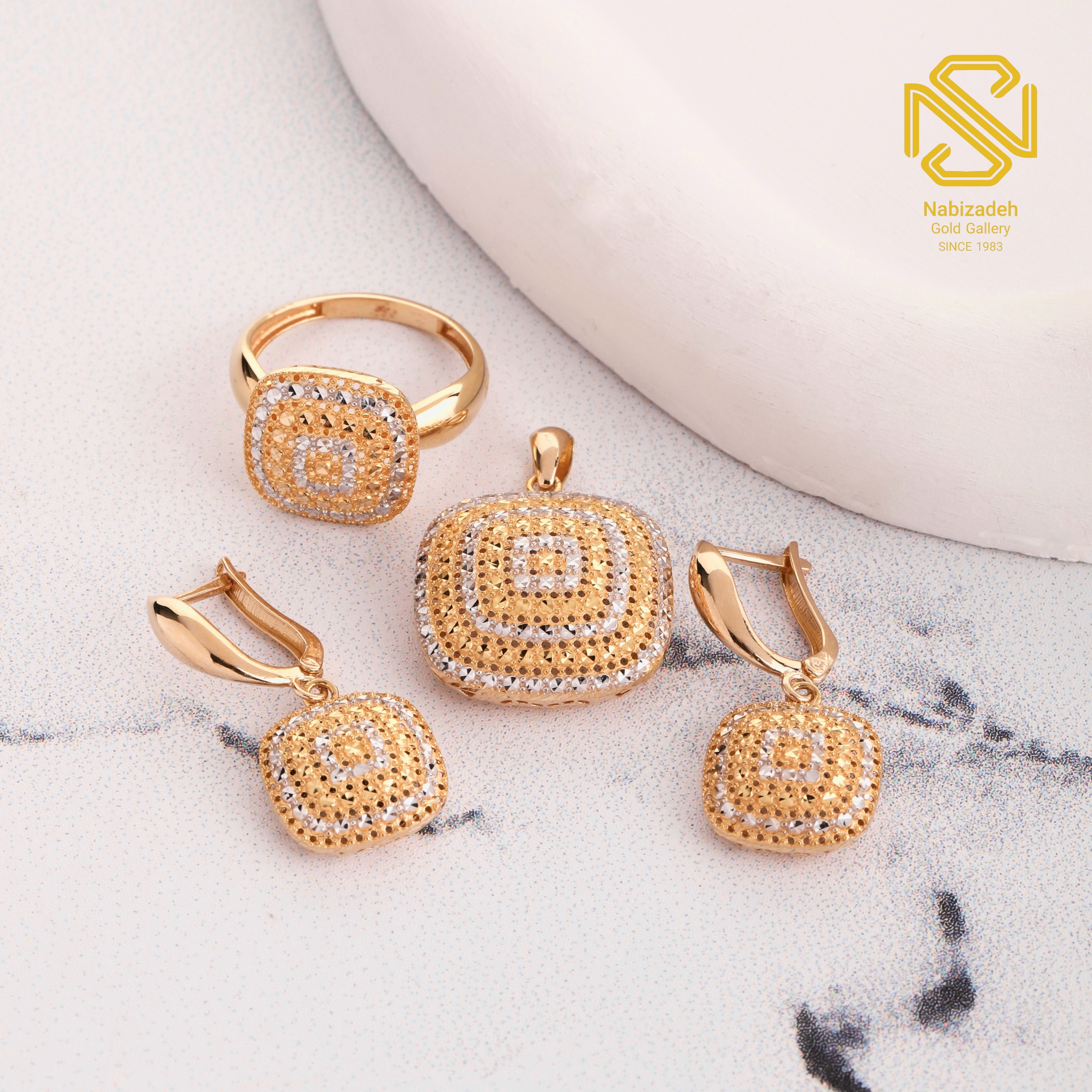 نیم ست آوا مربع H019 2 نیم ست آوا مربع H019